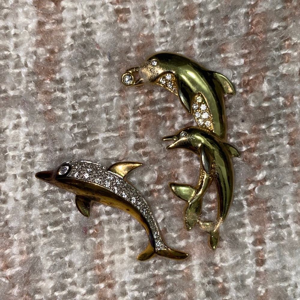 DOLPHIN BROOCHES